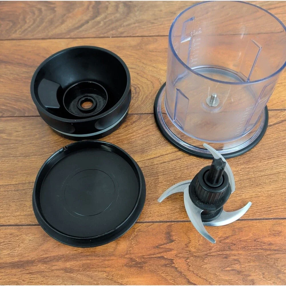 NINJA Master Prep 16 Oz/2 Cup Food Processor Bowl Lid Blades & Splash Guard